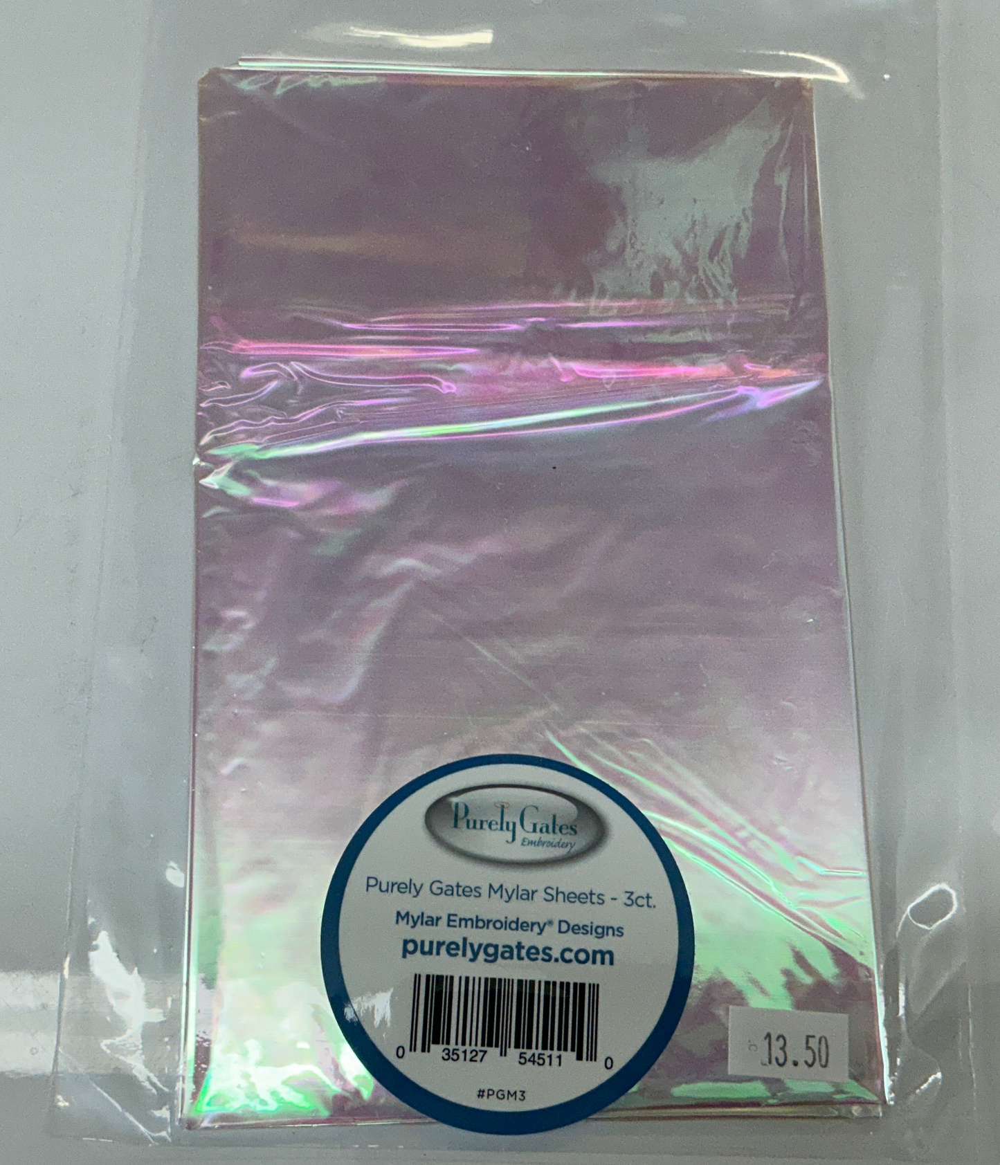 Purely Gates Mylar Sheets 3ct