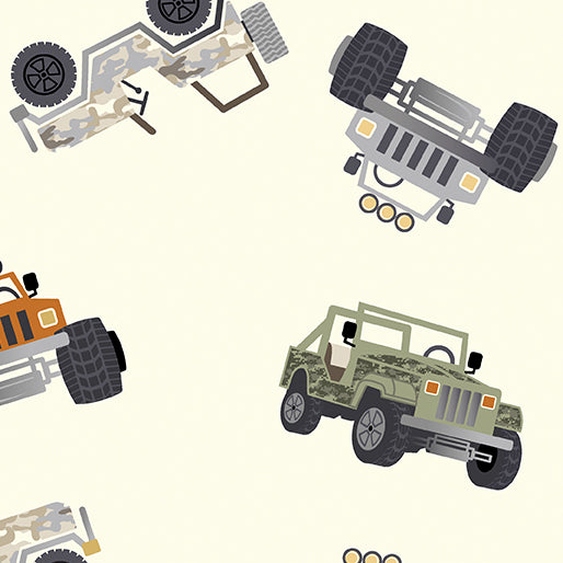 Safari Adventure Safari Adventure Jeeps Cream