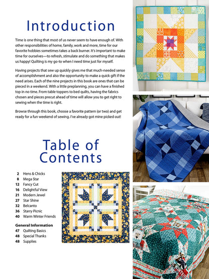 Quilts to Make In A Weekend