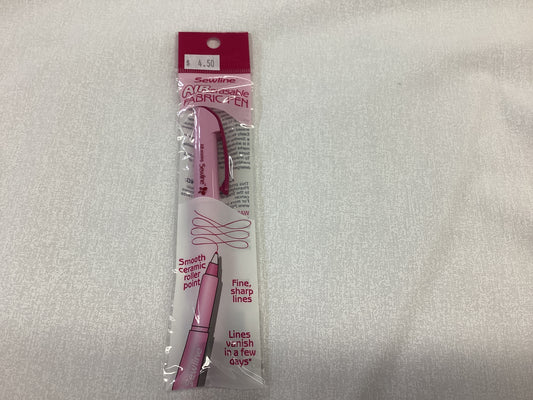 Sewline - AIRerasable Fabric Pen pink and red