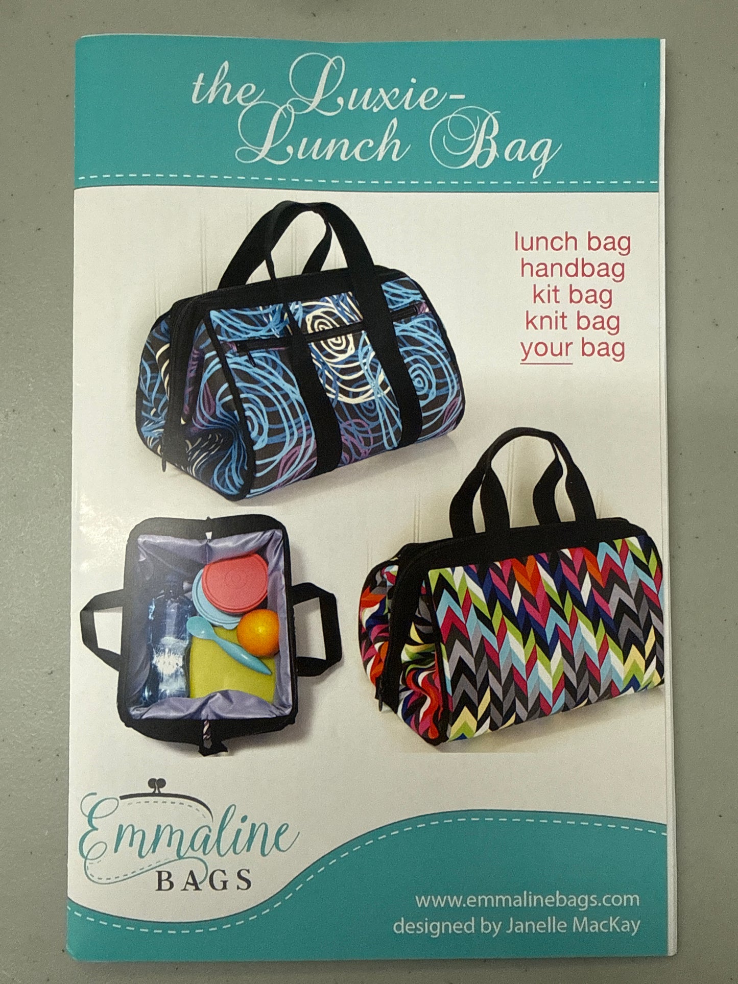 The Luxie Lunch Bag by Emmaline Bags