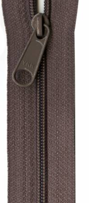 Designer Accents Ziplon Closed Bottom Zipper 22in Iron