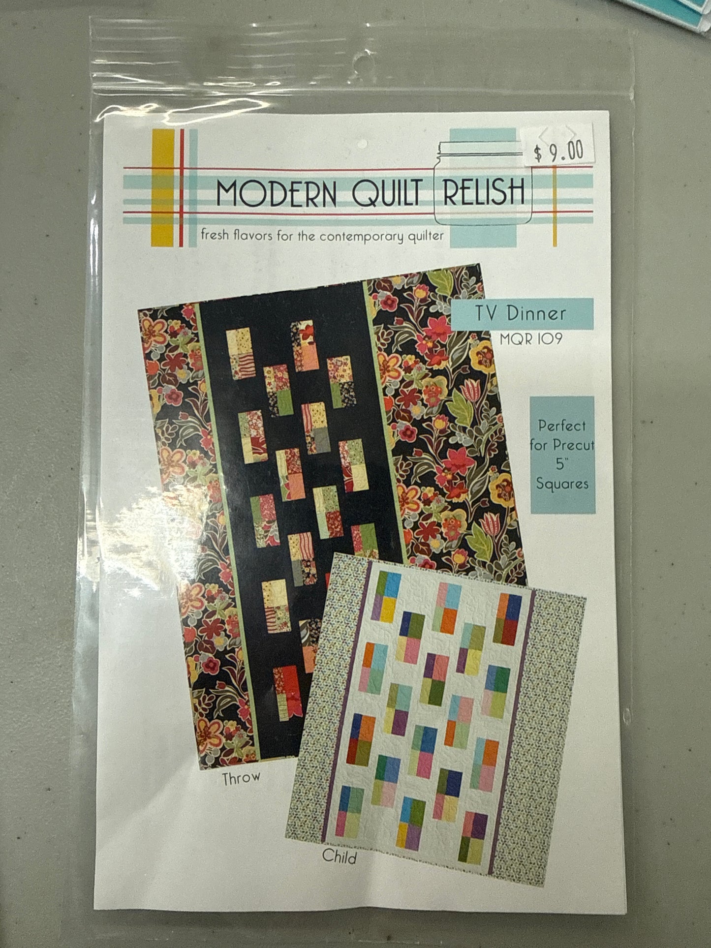Modern Quilt Relish TV Dinner MQR 109