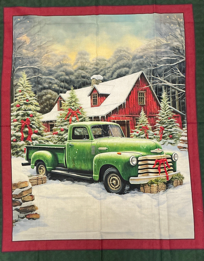 Christmas truck pattern kit