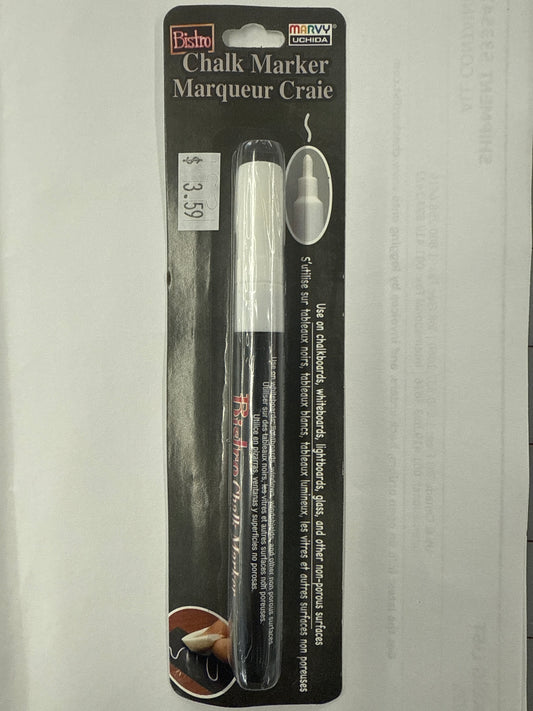 Bistro Chalk Marker White