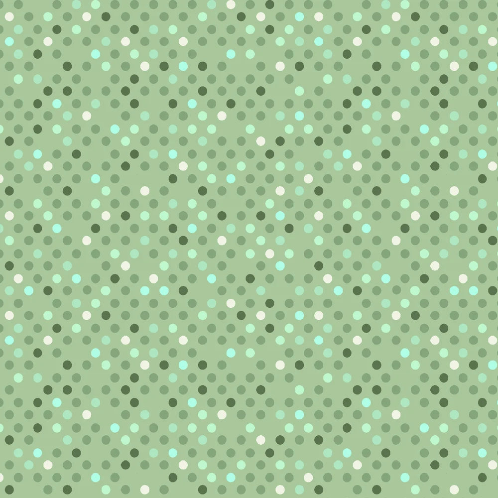 Benartex Dazzle Dots 2 Confetti Drop Leaf