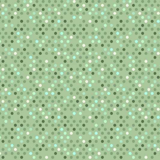 Benartex Dazzle Dots 2 Confetti Drop Leaf