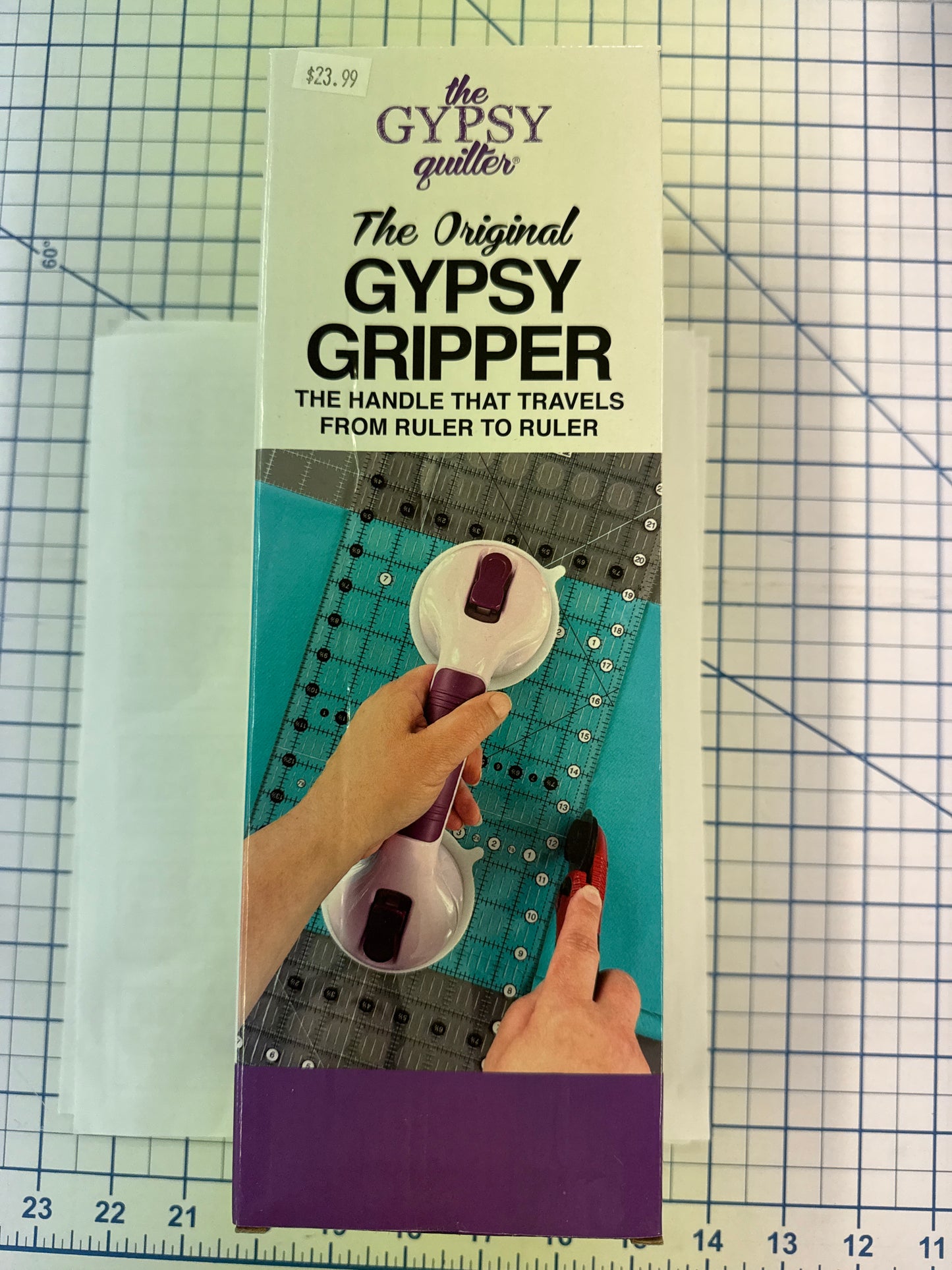 The ORIGINAL Gypsy Quilter Ruler Gripper