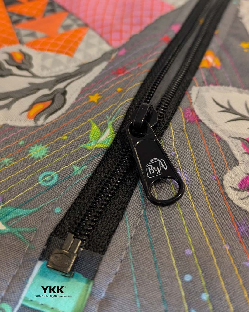 50" Separating Zipper + Extra slide - Parrot Blue