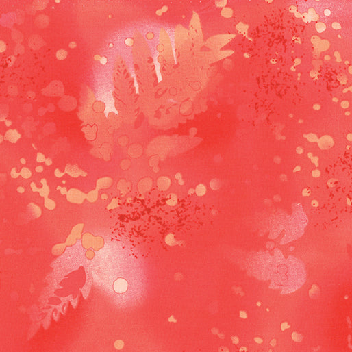 Fossil fern, pink mango