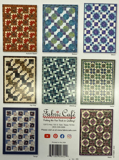 Fabric Cafe Step it Up With 5 yard Quilts