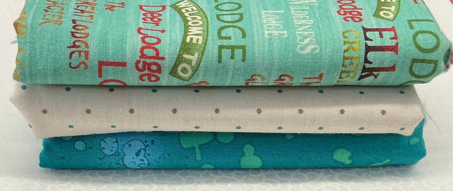 3 yard quilt kit Deer Lodge