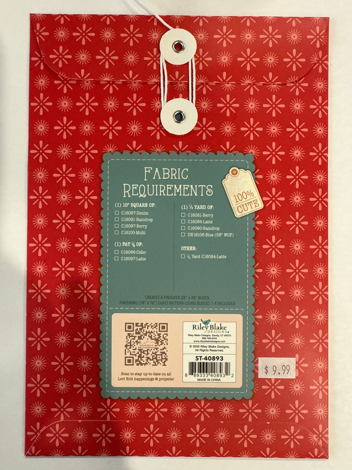 Americana Quilt Seeds by Lori Holt Americana Star no4