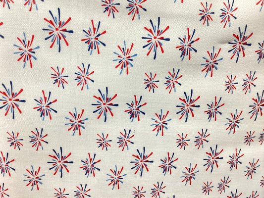 Riley Blake seasonal basics pattern C768 white