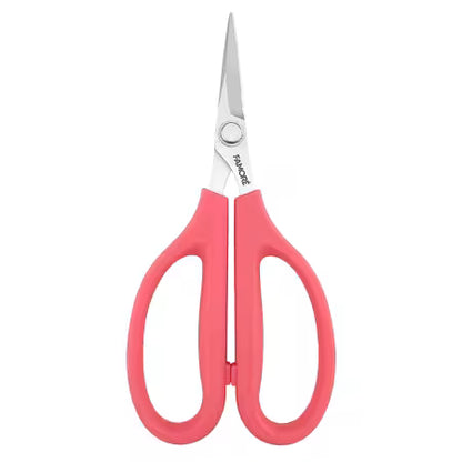 Very Sharp Scissor with Large Pink Comfort Handles 6-1/4in