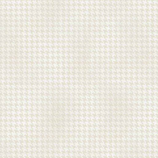 BENARTEX BLUSHED HOUNDSTOOTH IVORY