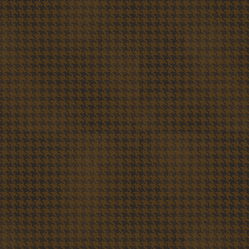 Benartex Benartex Blueshed Houndstooth Chocolate