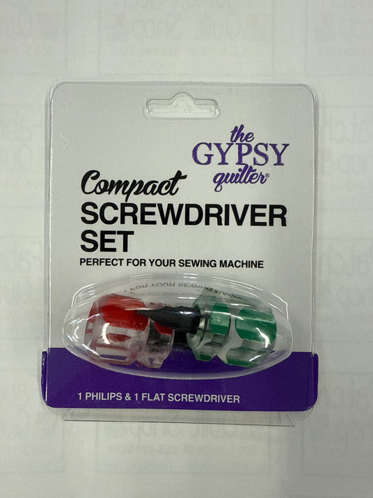 The Gypsy Quilter Compact Screwdriver Set