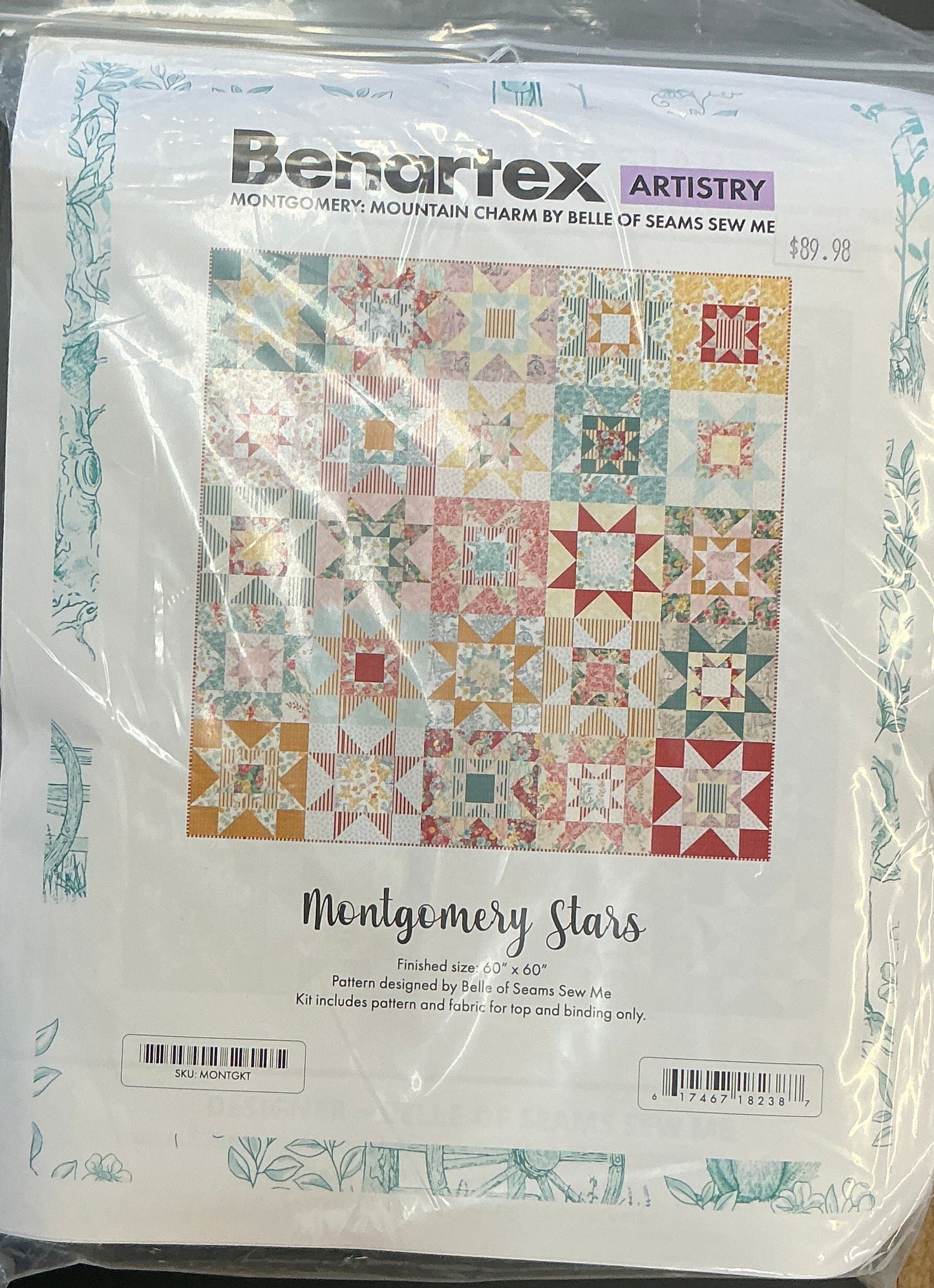 Benartex Artistry-Montgomery Stars #3