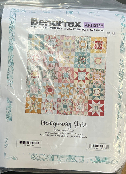 Benartex Artistry-Montgomery Stars #1
