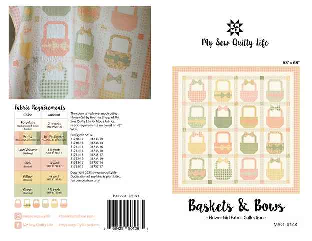 Baskets & Bows My sew quilty life