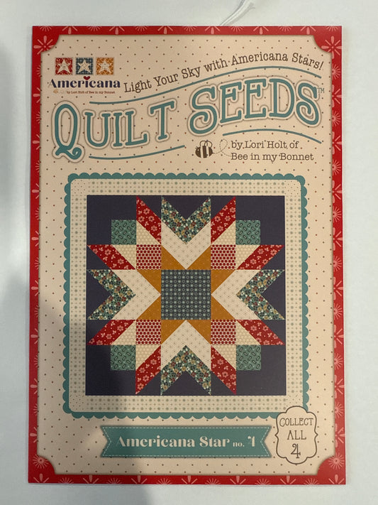 Americana Quilt Seeds by Lori Holt Americana Star no4