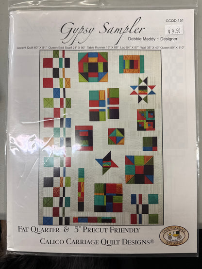 Gypsy Sampler by Debbie Maddy of Calico Carriage