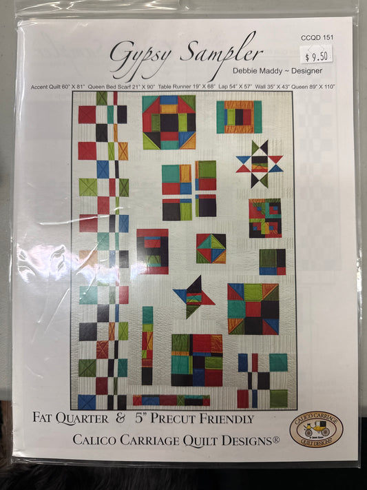 Gypsy Sampler by Debbie Maddy of Calico Carriage