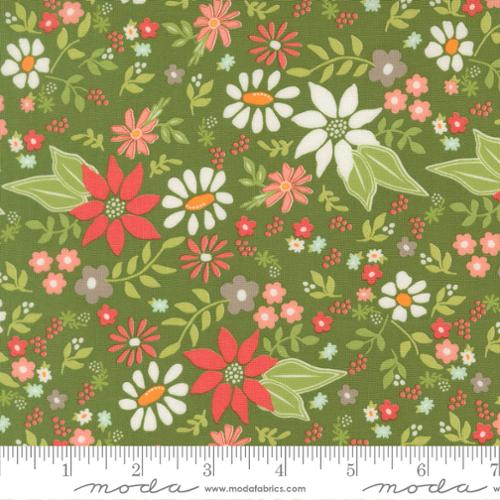 Poinsettia and Pear Evergreen 37710 14