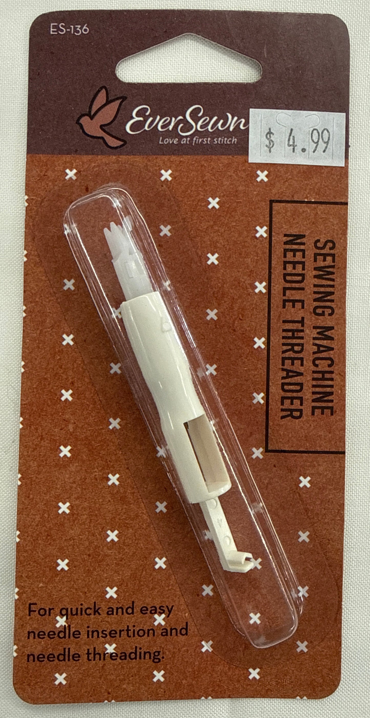 Eversewn sewing machine needle threader