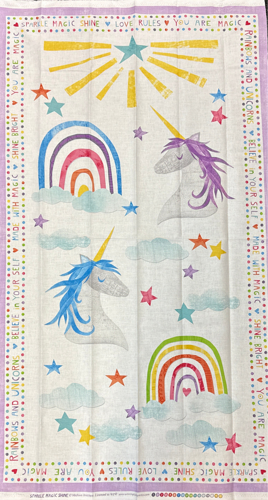 Panels-colorful rainbow panel