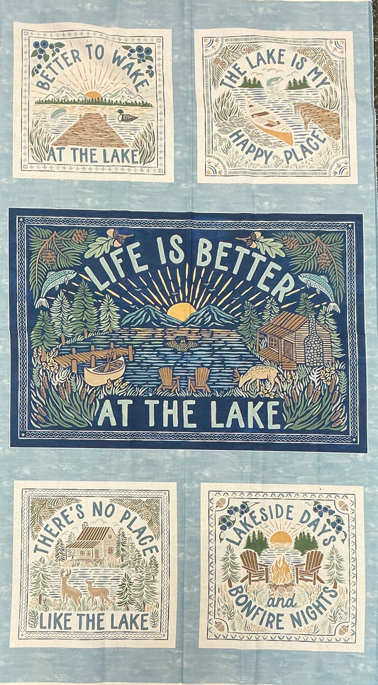 Panels-Lakeside Days 24x42