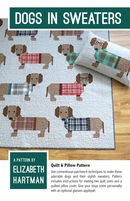 Dogs in Sweaters pattern by Elizabeth Hartman