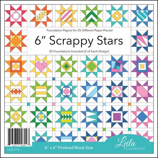6” Scrappy Stars
