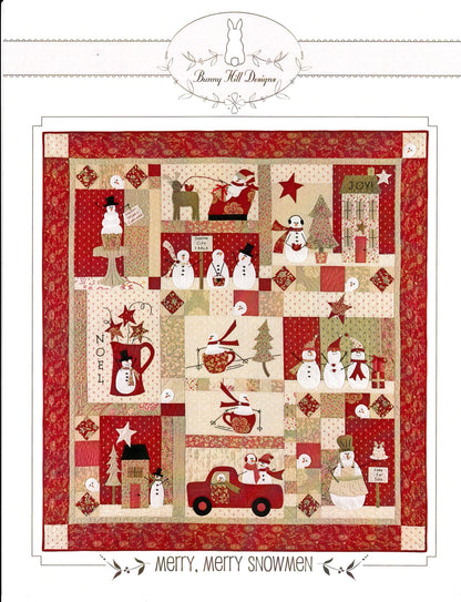 Merry Merry Snowmen by Bunny Hill Designs