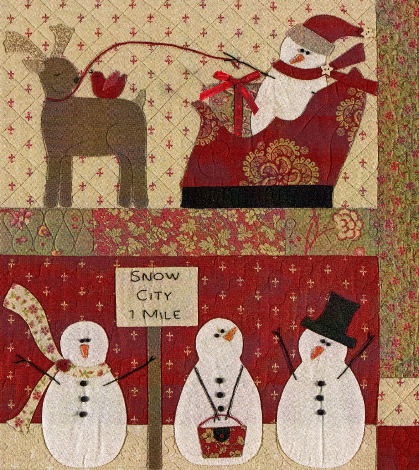Merry Merry Snowmen by Bunny Hill Designs