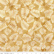 Batiks Canopy Yellow Cream Riley Blake