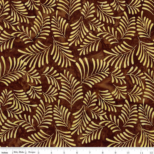 Batiks Canopy Chocolate Riley Blake