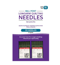 Handi Quilter Ball Point Longarm Quilting Needles Size 16