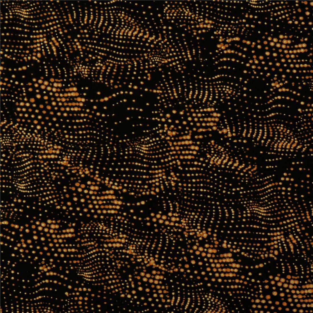 BATIK C&C fabrics timeless treasures CM – 3315 BLACK AND GOLD