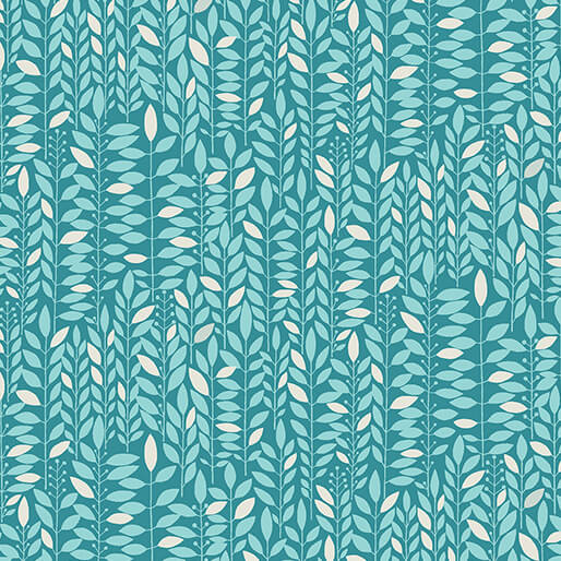 Benartex Blooming Color Kali Turquoise Fabric