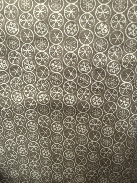 Benartex style 10328 color 11 flake dot dark gray