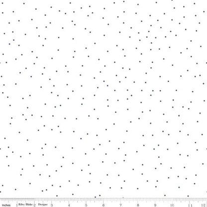 Riley Blake Seasonal Basics C705 Denim