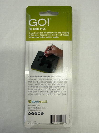 Accuquilt GO die care pick