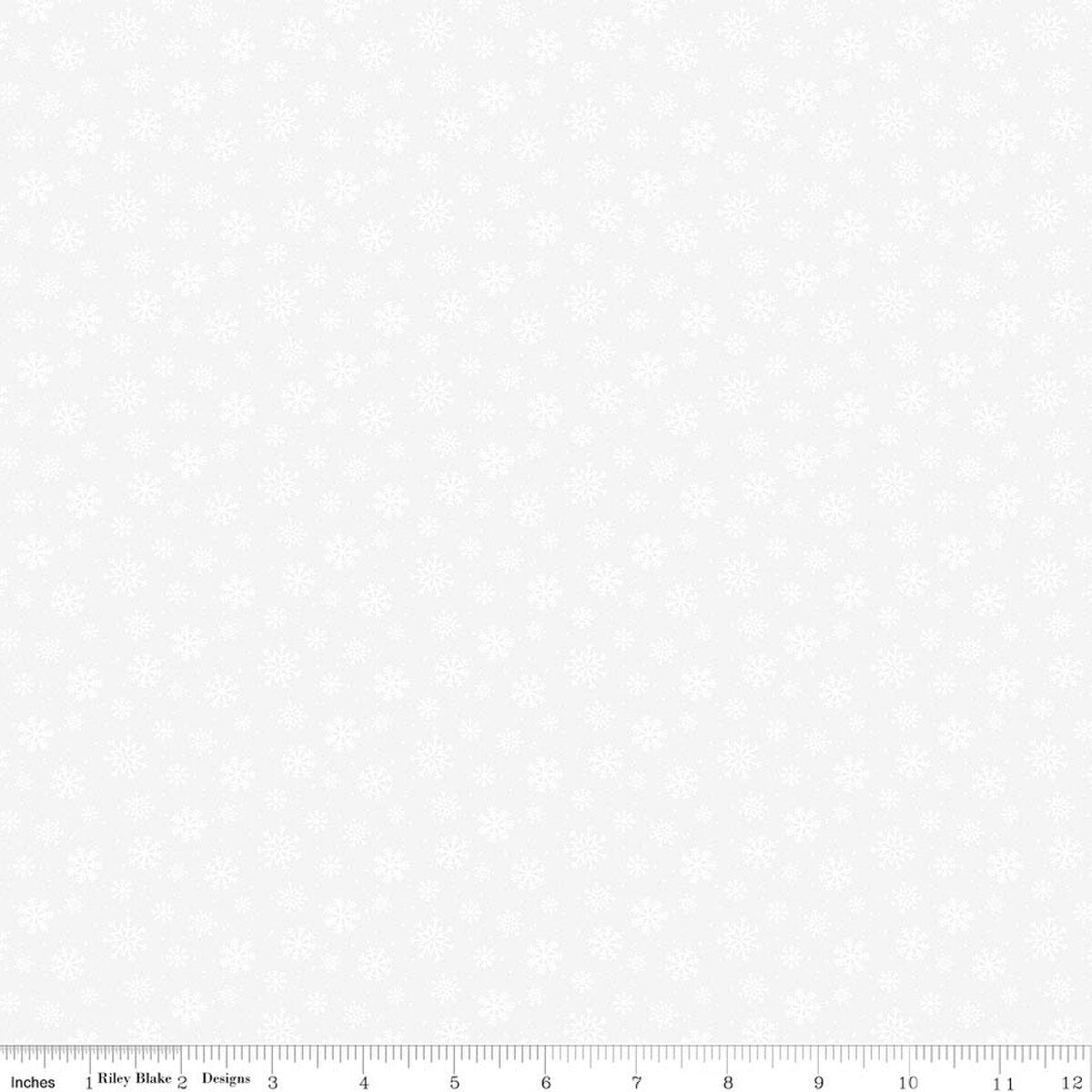 Riley Blake Seasonal Basics C773 White
