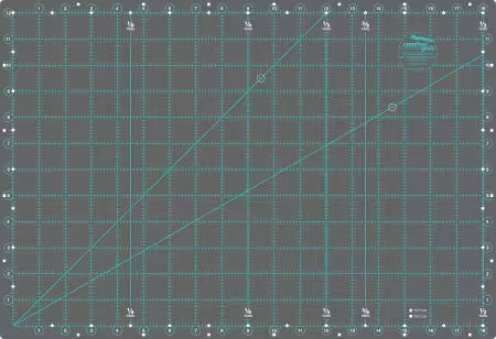 Creative Grids Self-Healing Double Sided Rotary Cutting Mat 12in x 18in # CGRMAT1218