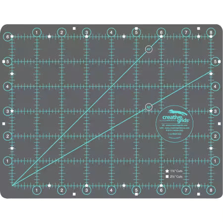 Creative Grids Self-Healing Double Sided Rotary Cutting Mat 6in x 8in