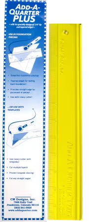 Add A-Quarter Ruler 6in (Copy)