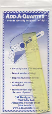 Add A-Quarter Ruler 6in