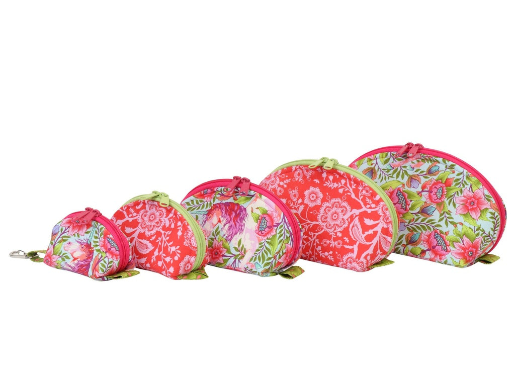 ClClam Up zippered pouches